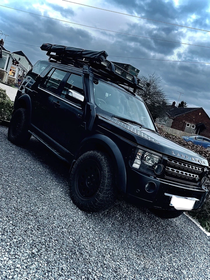 Land Rover Discovery 3 Headlight upgrade 03-09 Halogen  Black De Tangoed - Image 3 of 4