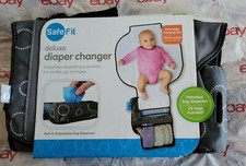 New In Package Safe Fit xl Changing Pad Deluxe Portable Diaper Changer 1 