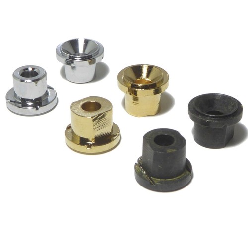 Guitar string tree retainer in chrome black or gold - Imagen 3 de 34