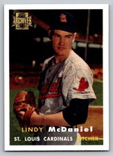 2001 Topps Archives Baseball Lindy McDaniel #251