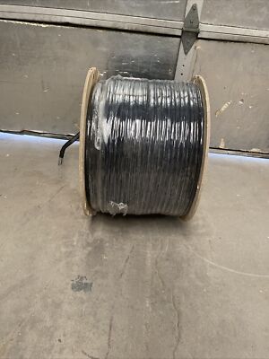 New Belden 1000ft 22AWG 6 Pair Shielded Cable, 2 Pair Beldfoil, Y66121 010 BLK