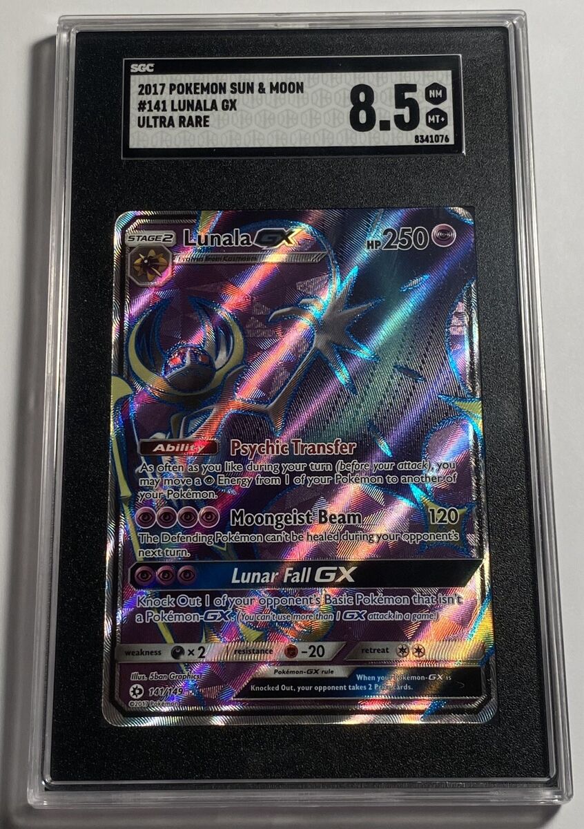 Lunala GX - 141/149 - Full Art Ultra Rare - Pokemon » Pokemon