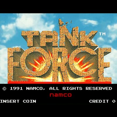 Gebraucht Tank Force Arcade Spiel PCB P. C. Board SYSTEM-1 Namco Tank Jagd