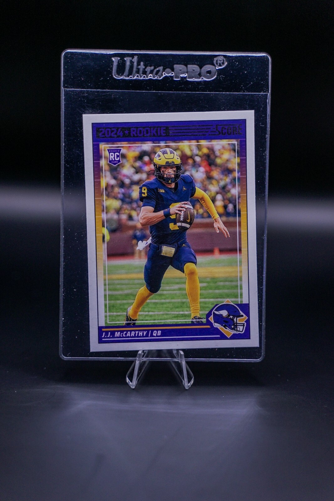 2024 Score - Rookies J.J. McCarthy #304 Green (RC)