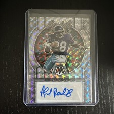 Mosaic Football 2023 - Ahmad Rashad Scripts No Huddle Blue Disco Auto Vikings