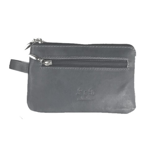 Echt Leder Schlüsseltasche Herren Damen Auto Schlüssel Mappe Etui Geld Börse - Bild 25 von 27