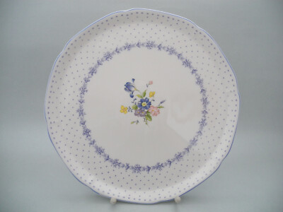 Nikko Tortenplatte Vanessa Blue Peony Kuchenteller Japan Tableware