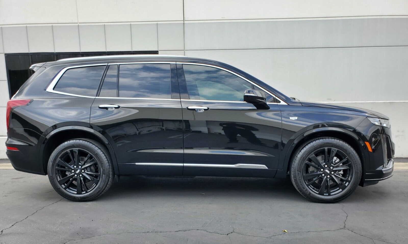 Original 20" Cadillac XT6 XT5 OEM Black Wheels Rims Michelin Tires