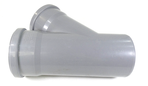 OSTENDORF HT Rohr Abzweig DN 110 x 110 x 45° Grad | Abflussrohr - Bild 7 von 8