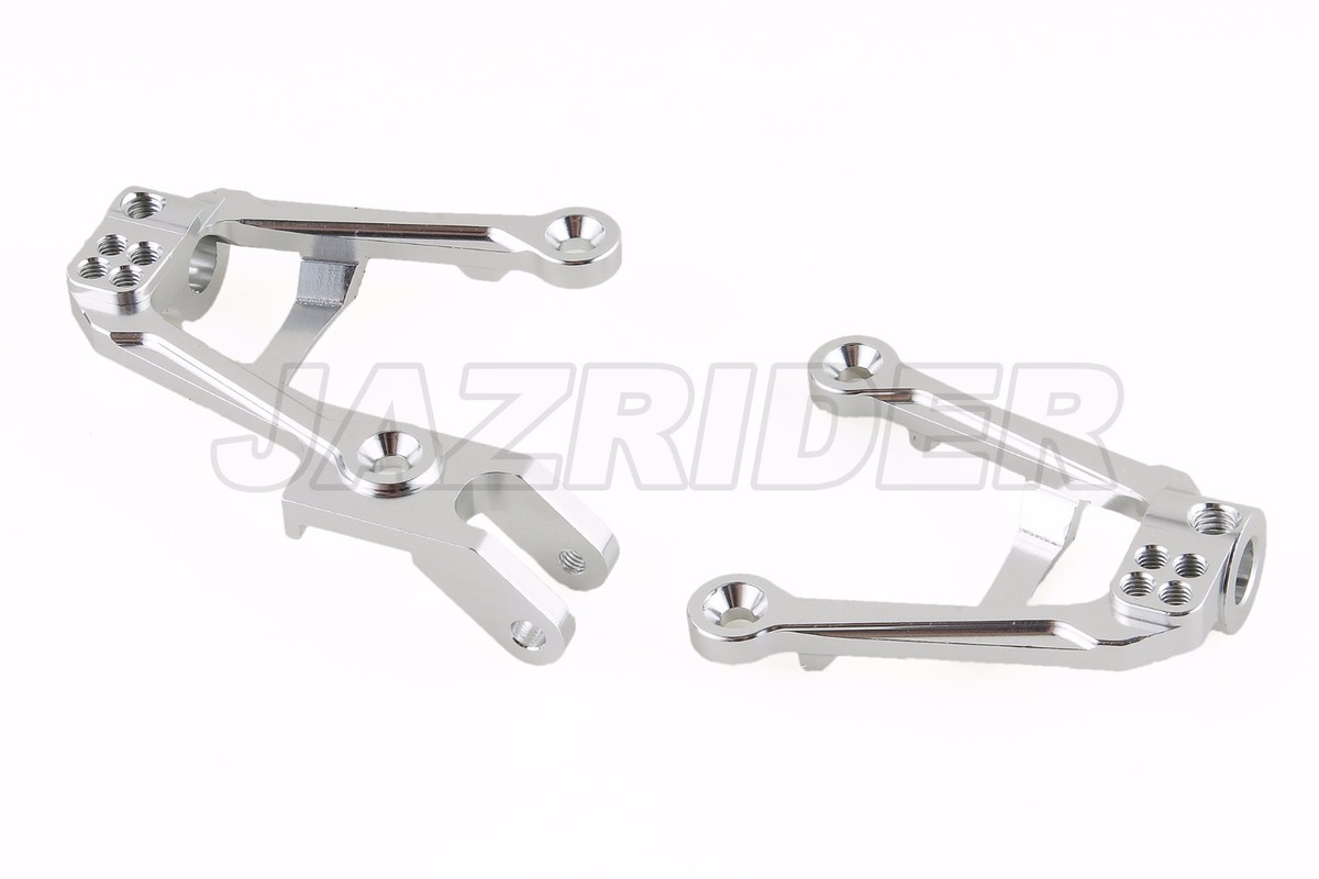 Axial SCX10 II Aluminum Rear Shock Hoops Upgrade Parts (AX90046, AX90047) - 1 Pair Set, Black - View #10