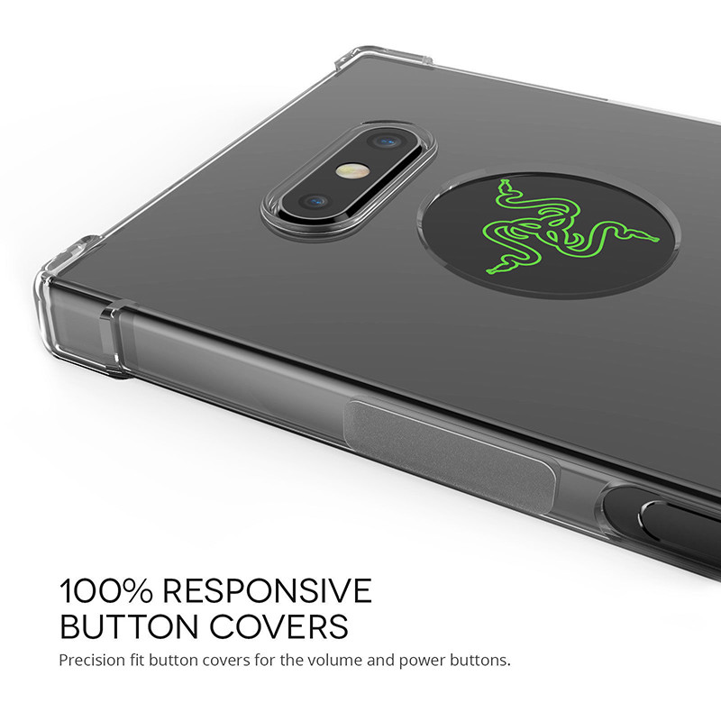 For Razer Phone 2 Case Crystal Clear Transparent Shockproof