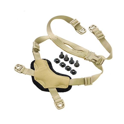 Sistema de suspensión táctico militar FMA correa para la barbilla para casco Fast Mich IBH - Imagen 11 de 34