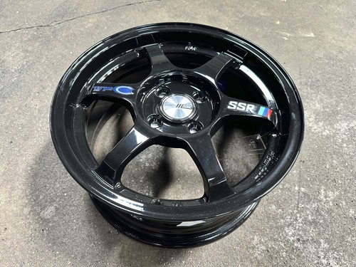 New 15x6.5 ULF TYPE C Design (4 Wheel) 4x100 fit HONDA TOYOTA MAZDA KIA Black - Picture 6 of 11