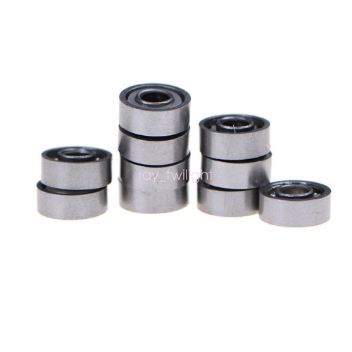 10pcs MR83 3x8x3mm Open Miniature Bearings ball Mini Hand Bearing Spinner - Picture 4 of 7