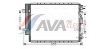 AVA Clever Choice Kondensator Klimaanlage ** Clever FIT ** KA5123D FüR KIA 1 JC