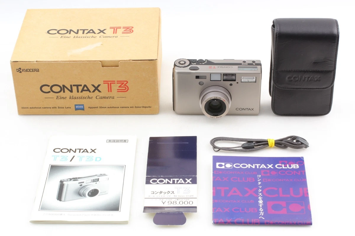 Contax T3 Box Film Cameras for sale | eBay