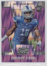 2016 Panini Prizm Collegiate Draft Picks Purple Flash 61/99 Jeremy Cash #202 0b2