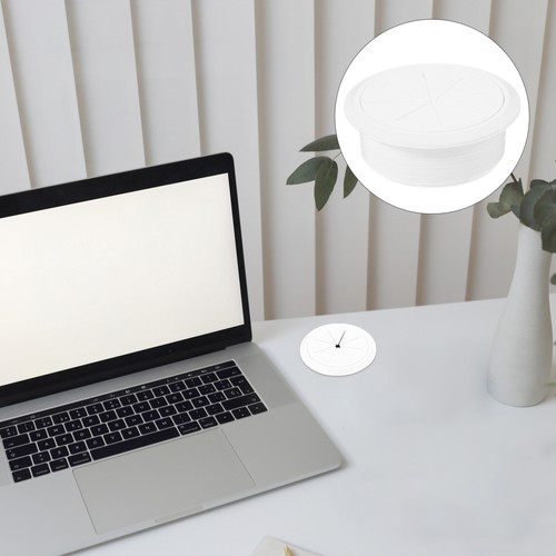 3 Pcs Wiring Hole Cover Cable for Desktop Computer Cord Grommet Plug - 第 8/12 張圖片