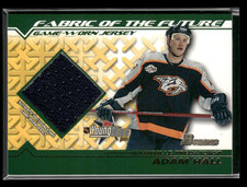 2002-03 Bowman Hockey Adam Hall Young Stars Game Used Jersey #FFJ-AH