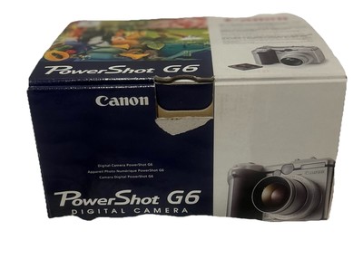 CANON PowerShot G6 7.1 Mega Pixels 4x Optical Zoom Compact Digital Camera-Tested