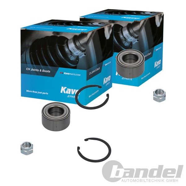 2X Kavo Parts Radlagersatz Radlager Vorne Passend FüR Mitsubishi Lancer Outlande-image