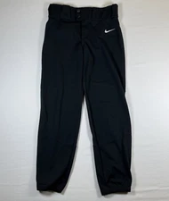 Nike Black Engineered Championship Athletics Baseball Pants Youth - Size L