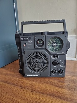 Panasonic Cougar NO.7 RF-877 FM/AM 3 Band Vintage Radio Black