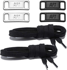 2 Pair Flat Shoelaces 36"-72" Length Replacement Laces for Air Force 1,with 2 Pa