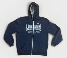 G-Crown London England Full Zip Hoodie Jacket, Burberry Color way, Men  s 2XL