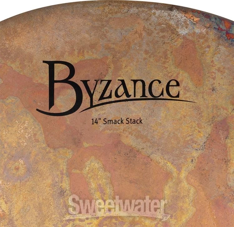 Meinl Cymbals Byzance Vintage 10-inch/12-inch/14-inch Smack Stack Cymbals - Image 2 of 4