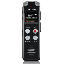 128GB Digital Voice Recorder Voice Activated Recorder with Playback - Upgrade...