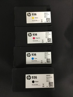 HP 936 Standard Capacity Ink Cartridges 4 Pack B/C/M/Y (6C3Z5LN) EXPIRES 10-2027