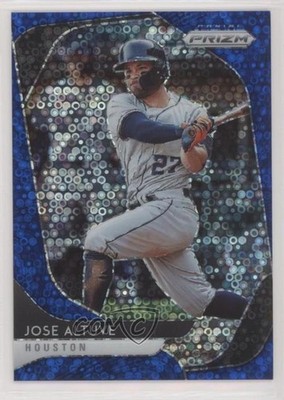 2020 Panini Prizm Tier III Quick Pitch Blue Donut Circle 27/199 Jose Altuve 1j2