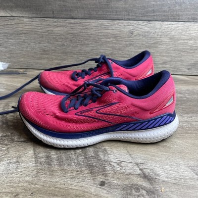 Brooks Glycerin GTS 19 1203441B623 Women 8 Running Shoes Barberry Purple Sneaker