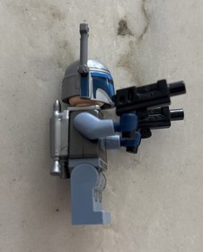 LEGO Star Wars Jango Fett Minifigure (SW0845) From Set #75191  (Angry Face) 