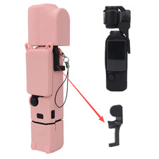 For DJI Osmo Pocket 3 Camera Silicone Case Gimbal Clamp Mount Protector Bracket