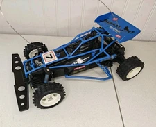 Vintage RC Car Bilstein Bumble Bee #7 Speedster Off Road Special Sand Blue Buggy