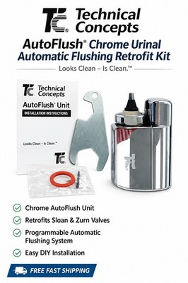 AutoFlush RETROFIT Unit for Urinal For Sloan/Zurn Valves Programable #401186a