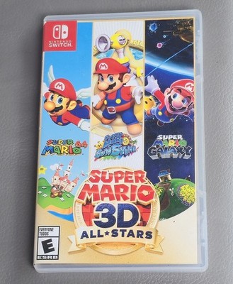 Super Mario 3D All-Stars Nintendo Switch Complete CIB Tested Authentic Mario 64 