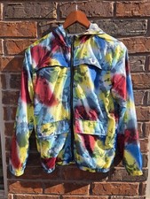 True Religion Boys Tie Dye Zip-Front Windbreaker Jacket Size Large