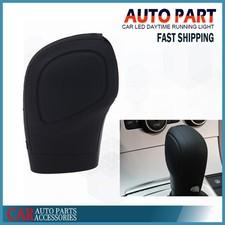 Soft Silicone Nonslip Car Shift Knob Gear Stick Cover Protector Universal Black