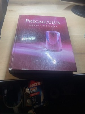 Precalculus (Sixth Edition) - Hardcover By Larson, Ron - GOOD