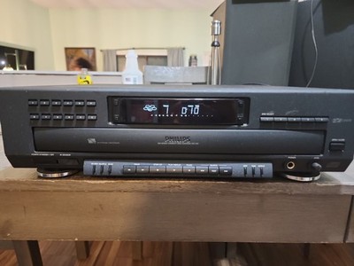 Philips CDC 935 900 Series Compact Disc Changer ~ Tested & Working