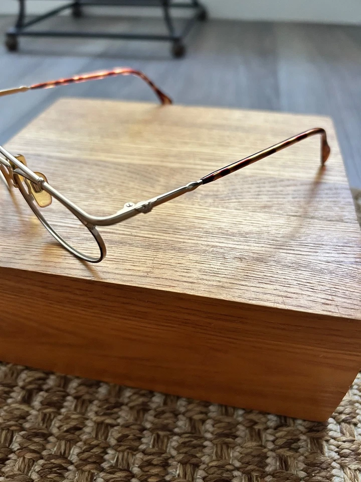 Monturas de gafas Giorgio Armani 024 S 833 oro tortuga retro años 90 44 24 145 Foto 2 de 4