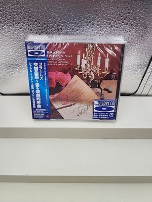 Brahms Symphony No. 1 Boston Charles Munch Japan Import Sealed New R