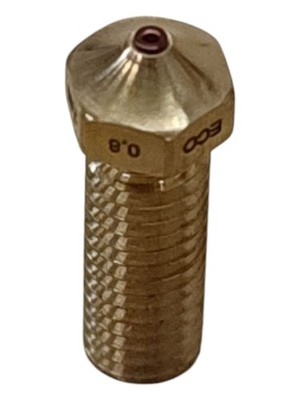 Oscar3D Ruby Nozzle E3Dv6 Düse 0,8 mm für Filament 2,85 mm Rubin-Düse