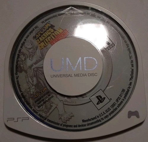 PSP Capcom Classics Collection Remixed Game CiB Used Tested Authentic Working - Picture 15 of 24