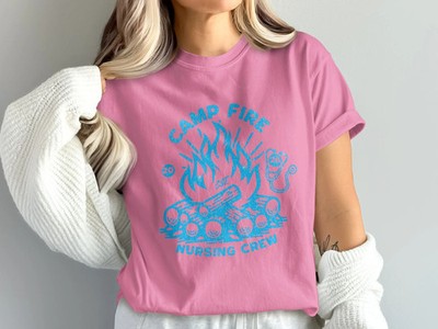 Camp Fire Nursing Crew Comfort Colors T-Shirts