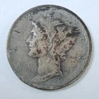1937 MERCURY DIME *90% SILVER, Circulated US Coin #6554