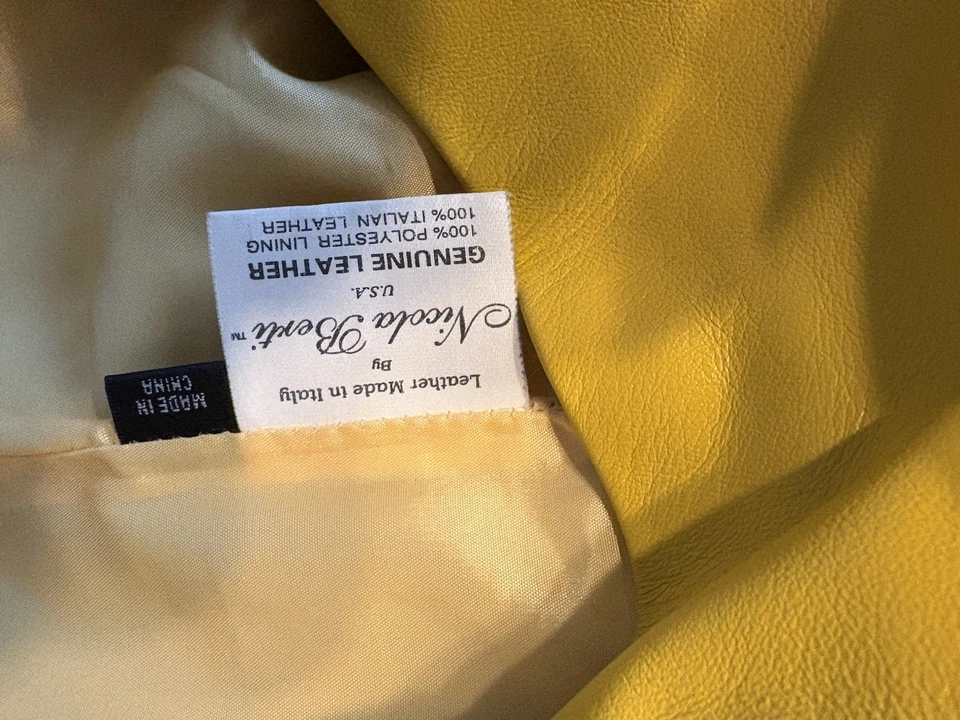 Кожаная юбка Nicola Benti - Изображение 4 из 4